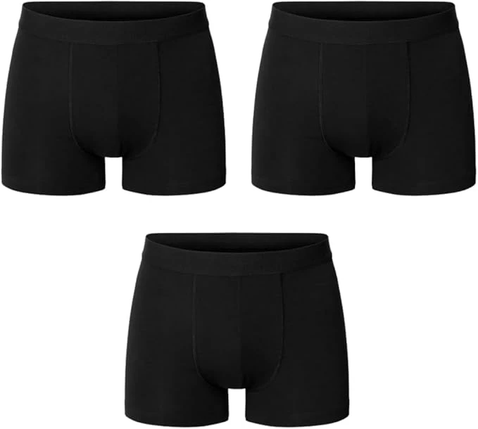 Men's Boxer - 3 pcs Combo Black